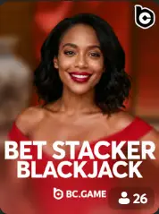 Bet Stacker Blackjack BC Game Perú cover