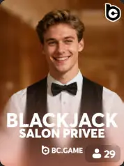 Blackjack Salon Privee BC Game Perú cover