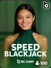 Speed Blackjack BC Game Perú cover